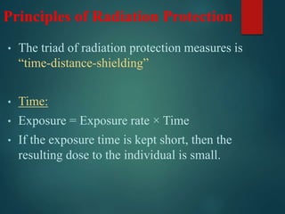 Radiation protection - Dr Zahid Qayoom, SKIMS, Srinagar | PPTX