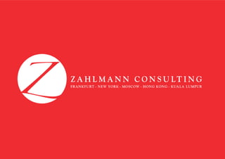 Zahlmann Consulting - Our services