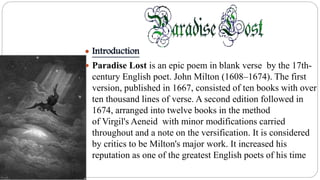 Paradise Lost in malayalam,Paradise lost poem summary in Malayalam 