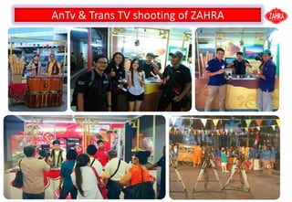 AnTv & Trans TV shooting of ZAHRA
 