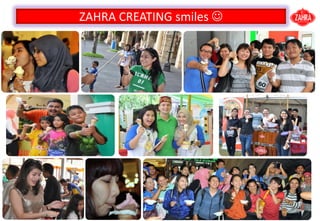 ZAHRA CREATING smiles ?
 