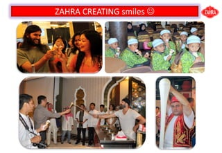 ZAHRA CREATING smiles ?
 