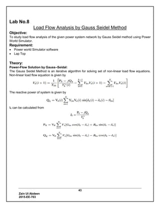 Power System Analysis and Design | PDF