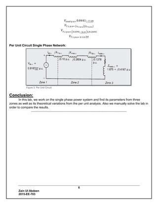 Power System Analysis and Design | PDF