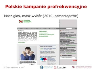 Polskie kampanie profrekwencyjne<br />Masz głos, masz wybór (2010, samorządowe)<br />