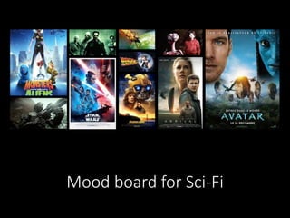 Mood board for Sci-Fi
 