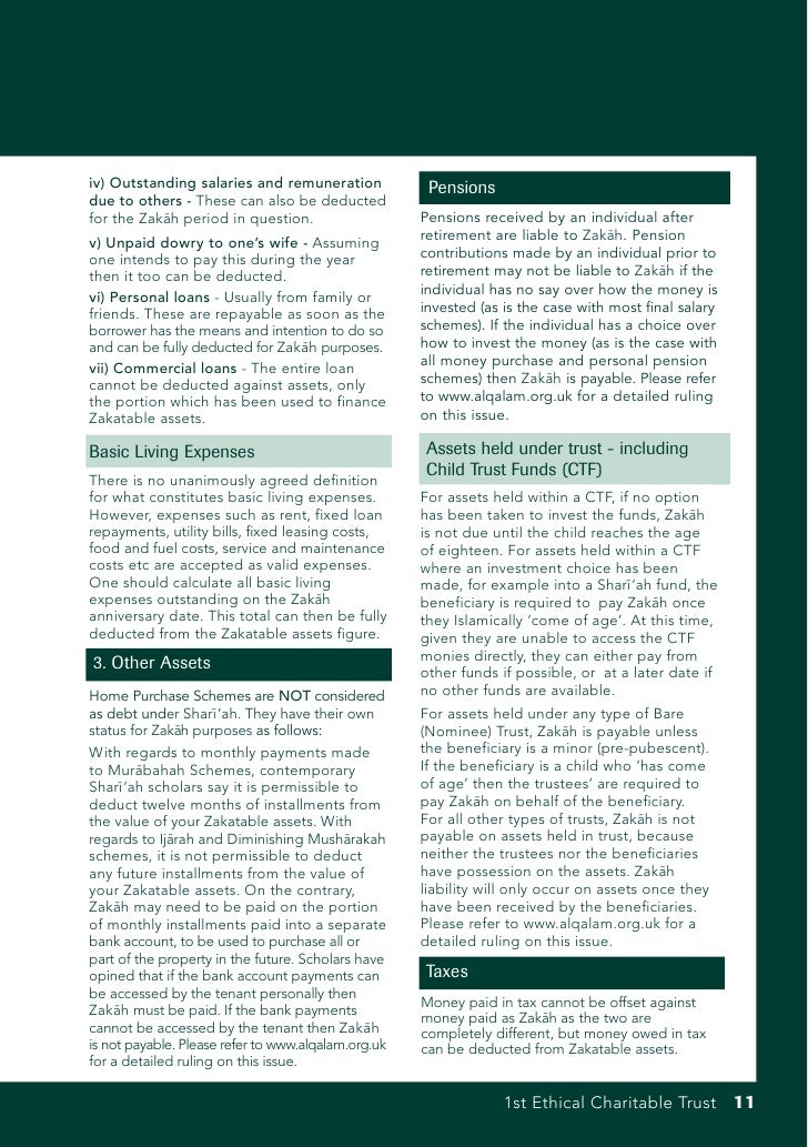 1st ethical zakat guide Understanding & calculating zakah.