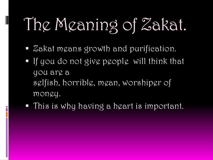 Zakat