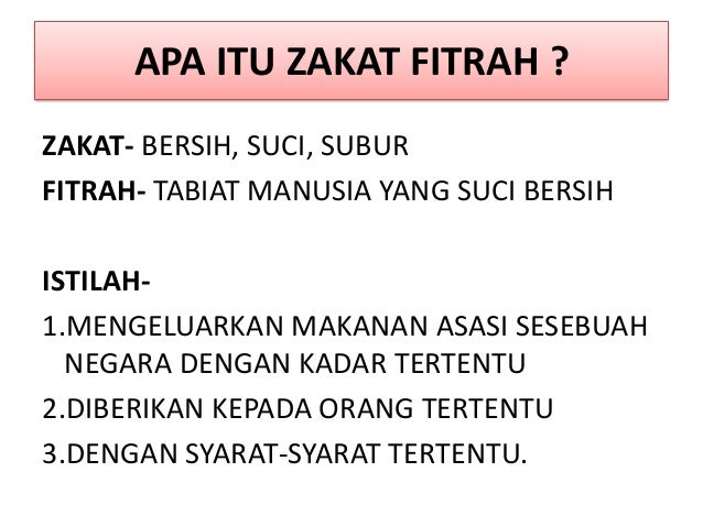 Zakat