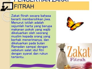 Tujuan dari zakat fitrah adalah