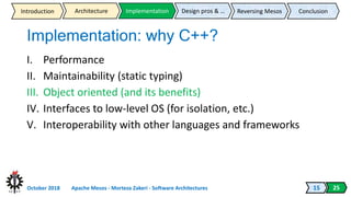 Apache Mesos: Architecture, Design and Code Review | PPTX