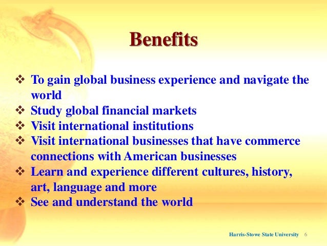 careers in international business
