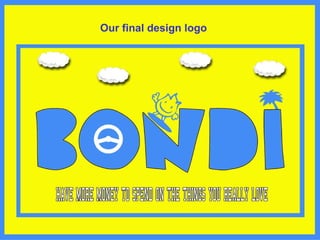 Our final design logo 