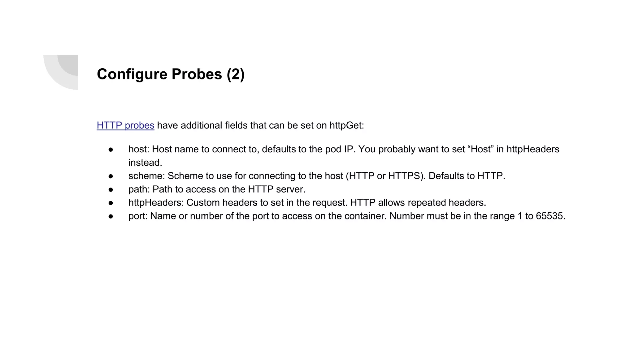 Container Probes Kubernetes Probes (Liveness, Readyness, Startup) Introduction | PPTX