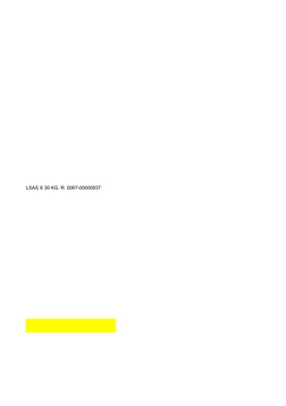 430/ 120 BOLSAS X 30 KG. R: 0067-00000937
 