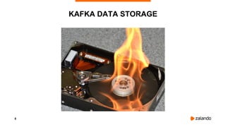 8
KAFKA DATA STORAGE
 