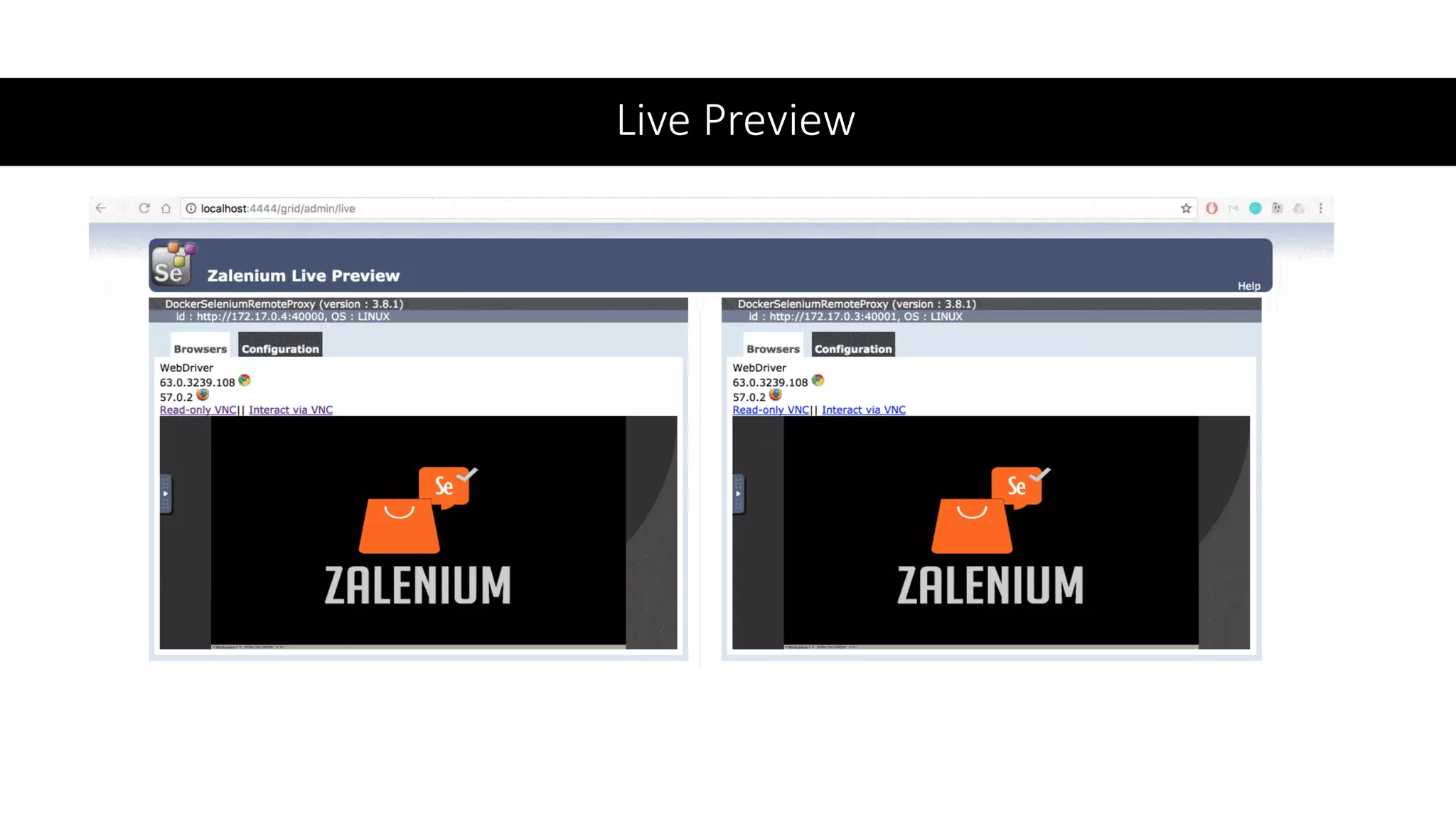 Live Preview 
