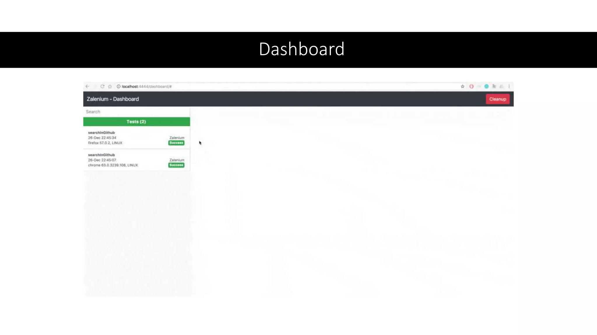 Dashboard 