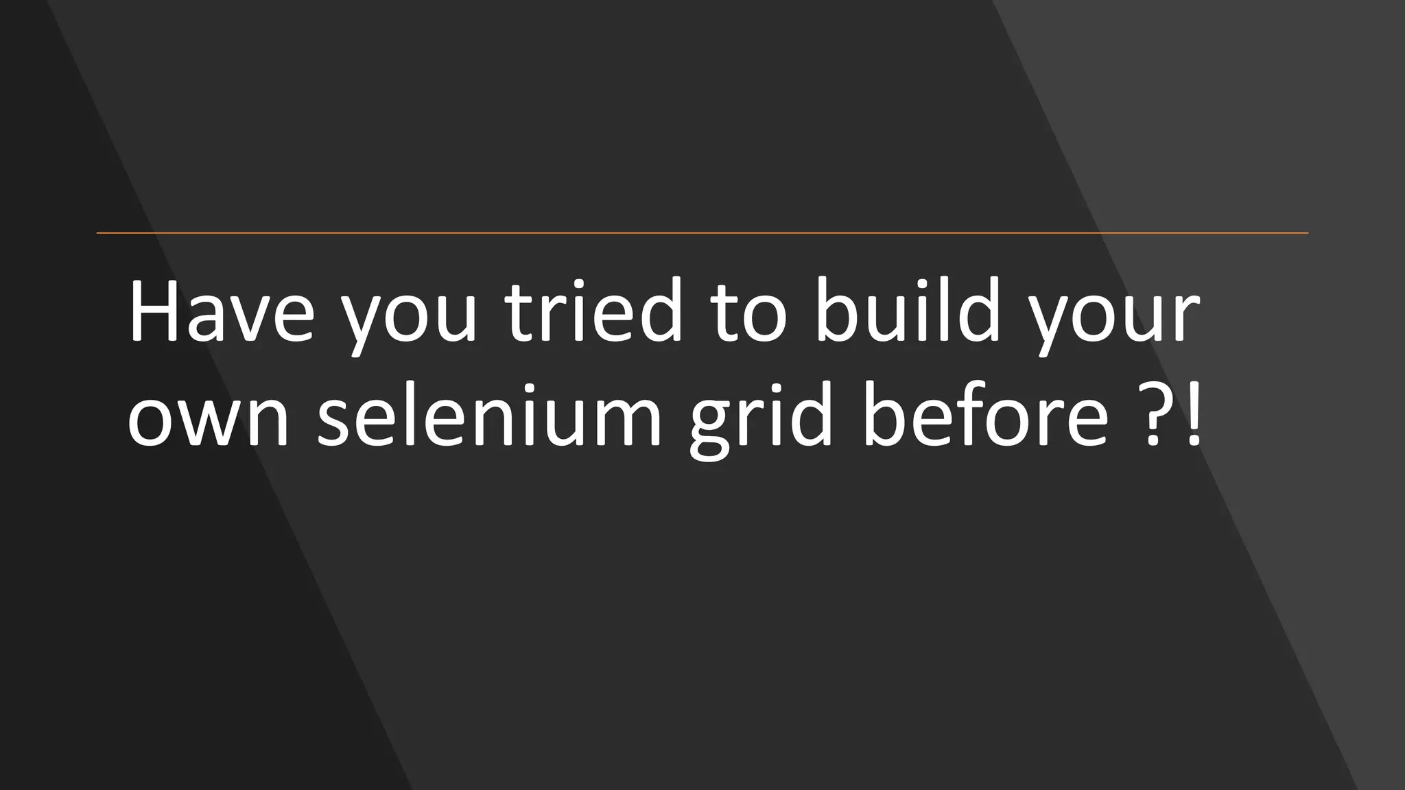 Have you tried to build your own selenium grid before ?! 