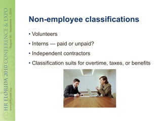 Zalewski - Employee Classification: Defining the Employment ...
