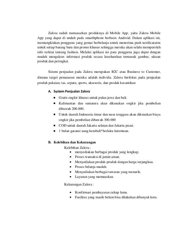 Review Analisis E Commerce Zalora Shopee Dan Jualo