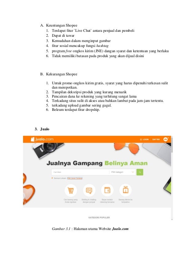Makalah Review Dan Analisa Toko Online Imk Docx