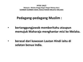 Zaman Kesultanan Melayu Melaka