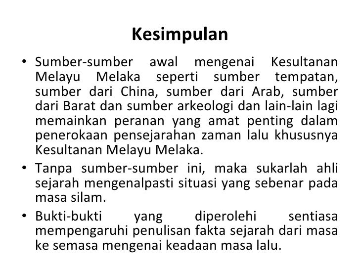 Iktibar Yang Diperoleh Daripada Sejarah Kegemilangan ...