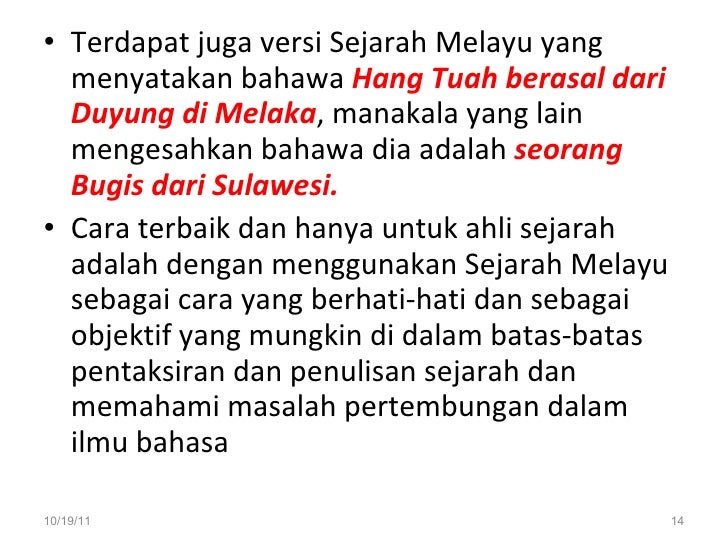Zaman Kesultanan Melayu Melaka