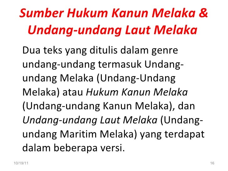 Zaman Kesultanan Melayu Melaka