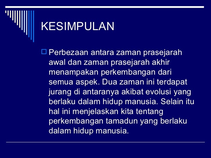 Zaman pra sejarah