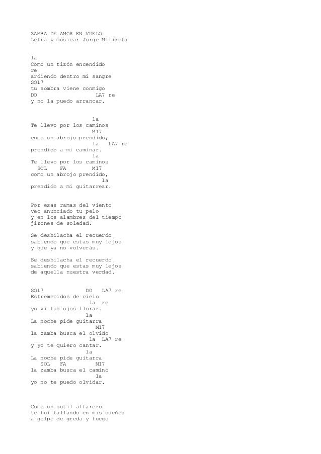 Zamba deamorenvuelo