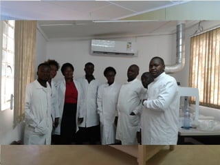 • Well equipped
• Good number of personnel
• Good lab space
 