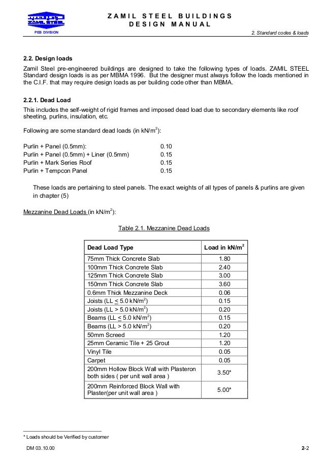 Zamil Steel Design Manual Zamil Steel Design Manual