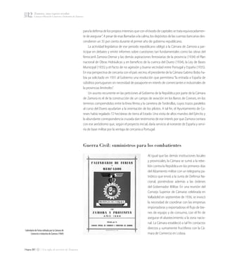| Página 38 | 0 | Un siglo al servicio de Zamora
La autarquía impuesta por el régimen mantuvo a la economía zamorana en un...