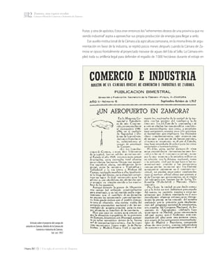 | Página 44 | 0 | Un siglo al servicio de Zamora
nando al Comercio y a la Industria de Zamora una gran fuente de riqueza, ...
