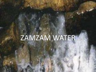ZAMZAM WATER
 