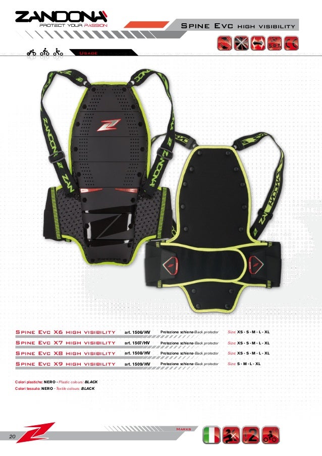 Zandon/à Paraschiena Spine EVC X6 M Nero