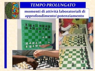 TEMPO PROLUNGATO
momenti di attività laboratoriali di
approfondimentopotenziamento
 
