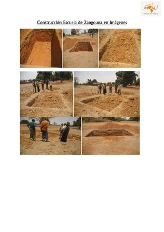 Construcción Escuela de Zangouna en Imágenes
 