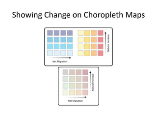 Showing Change on Choropleth Maps
 