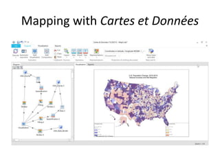 Mapping with Cartes et Données
 