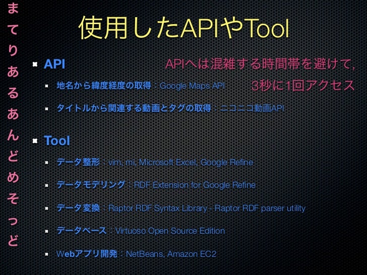 残念な日本地図 第2回ニコニコ学会bシンポジウム