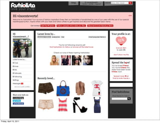 Friday, April 15, 2011
 