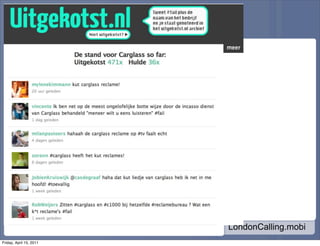 LondonCalling.mobi
Friday, April 15, 2011
 