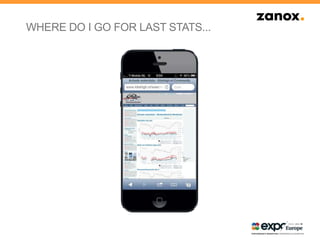 WHERE DO I GO FOR LAST STATS...
 