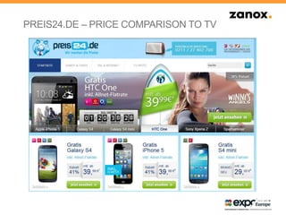 PREIS24.DE – PRICE COMPARISON TO TV
 