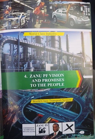 ZANU PF 2018 Elections Manifesto 