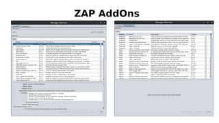 ZAP AddOns
 