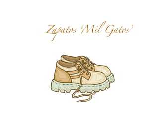 Zapatos ‘Mil Gatos’
 